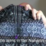 Front of Nahanni River project showing neck steek.